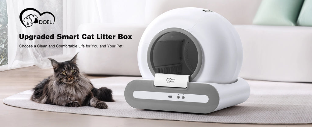 Self-Cleaning Cat Litter Box