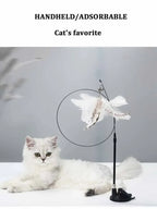 Funny Cat Toyl Fluffy Feather