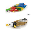 Simulation Bird Interactive Cat Toys Electric Hanging Eagle Flying Bird Cat Teasering Play Cat Stick Scratch Rope Pet Toys Snake