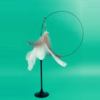 Funny Cat Toyl Fluffy Feather