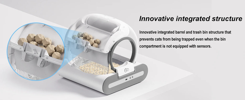Self-Cleaning Cat Litter Box