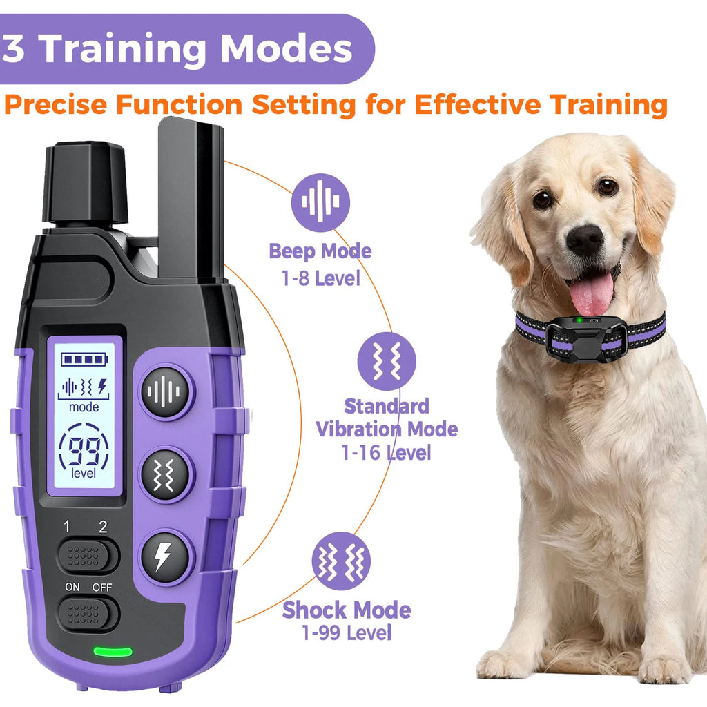 Electric Dog Training Collar For 5-120lbs