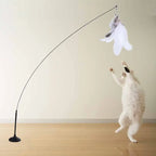 Funny Cat Toyl Fluffy Feather