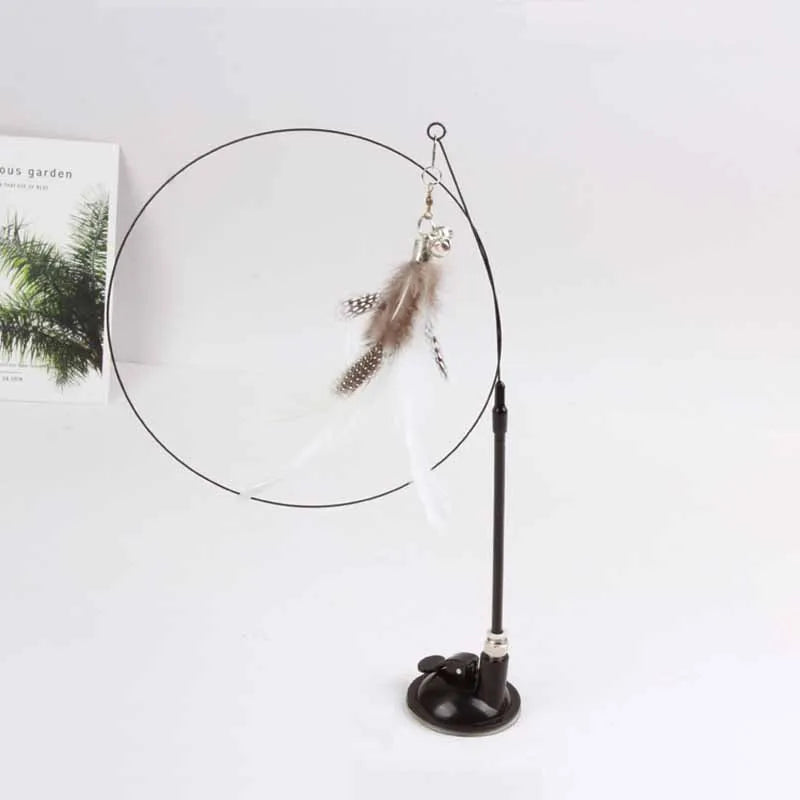 Funny Cat Toyl Fluffy Feather